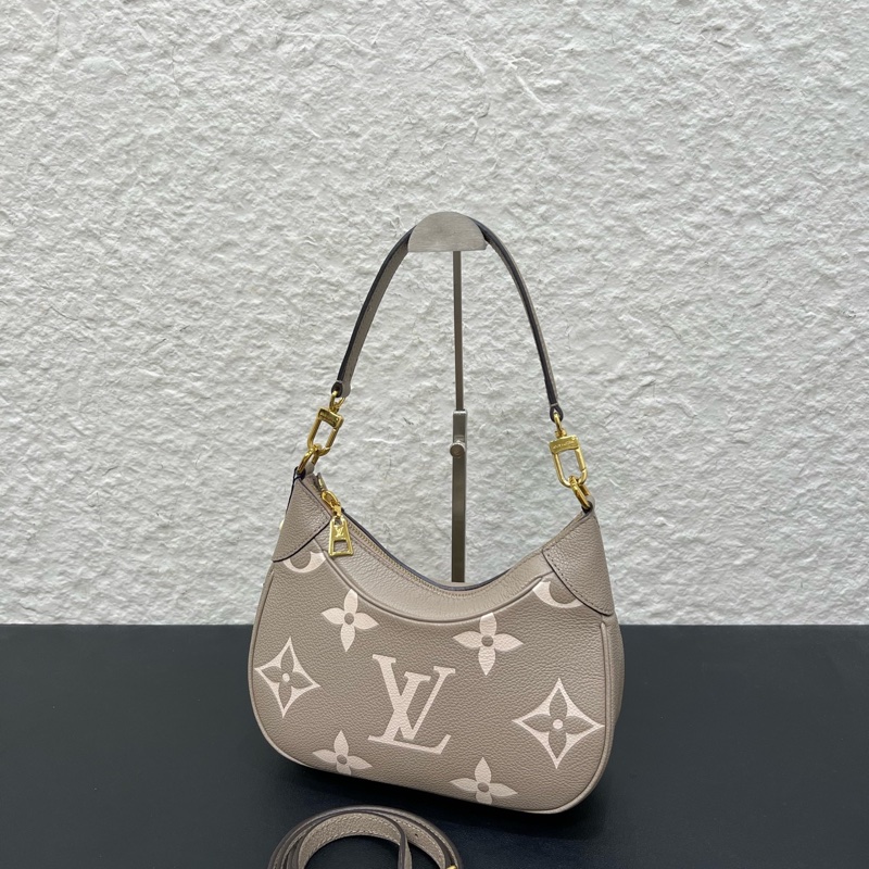 99新芯片款LV路易威登 Boulogne老花大象灰牛角包-7