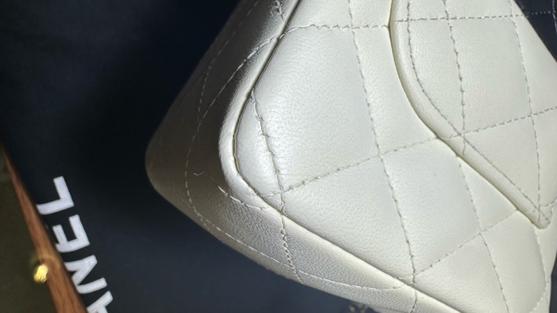 chanel/香奈兒  限定熊貓拼色CF大mini 尺寸20*12*6 晶片款-11