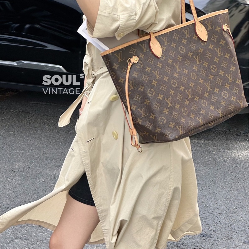 Lv Neverfull大号托特包-5