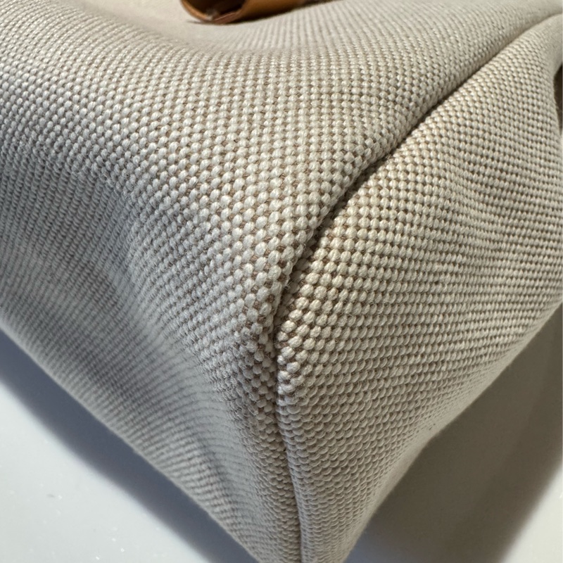 Hermes Herbag 31 銀釦棕色皮革 (附黑白替換袋）-13