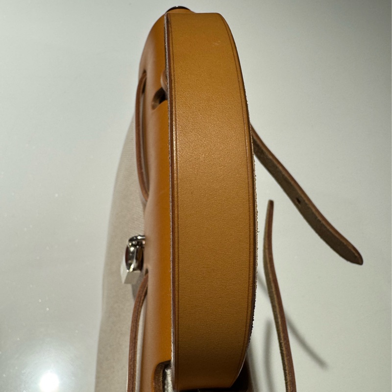 Hermes Herbag 31 銀釦棕色皮革 (附黑白替換袋）-18