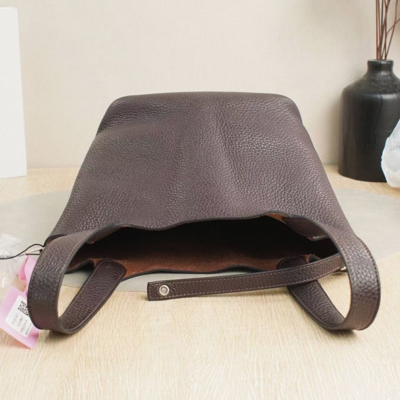 Hermes菜籃子Picotin 18  烏木色 銀扣 Z刻 有鎖鑰匙-10