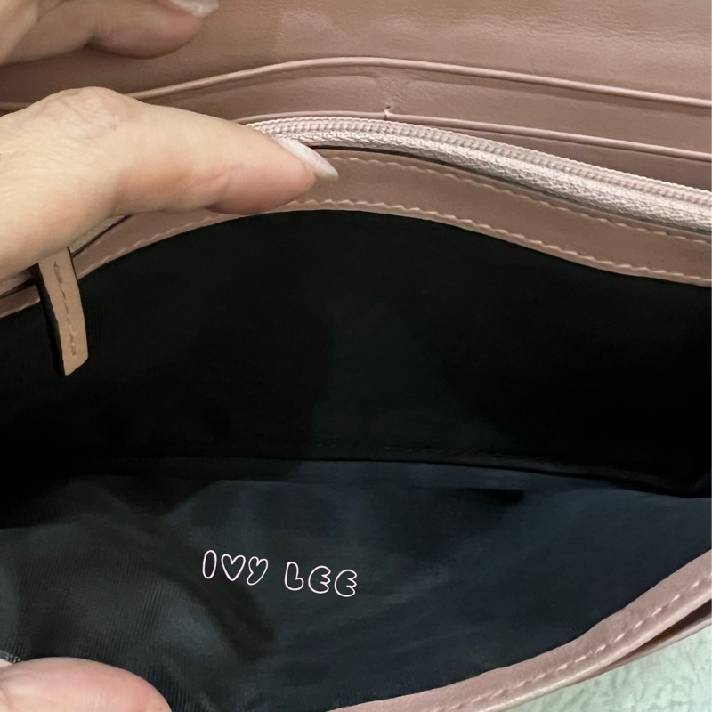Gucci 449396 經典小雙G LOGO皮革壓紋 長夾 粉 掀蓋扣式 長夾 正品 二手精品-7