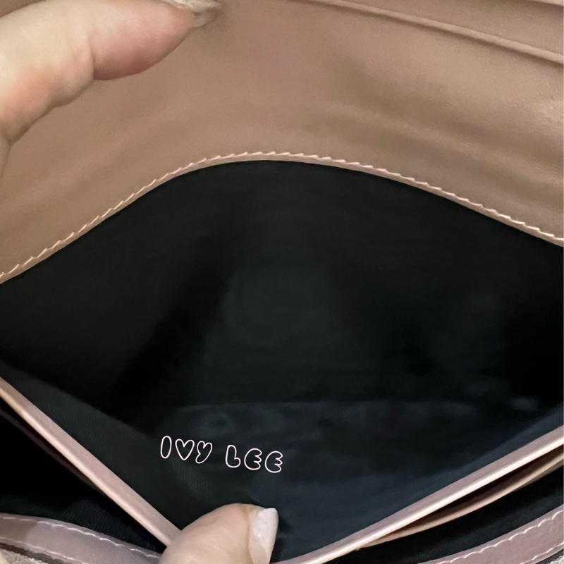 Gucci 449396 經典小雙G LOGO皮革壓紋 長夾 粉 掀蓋扣式 長夾 正品 二手精品-11