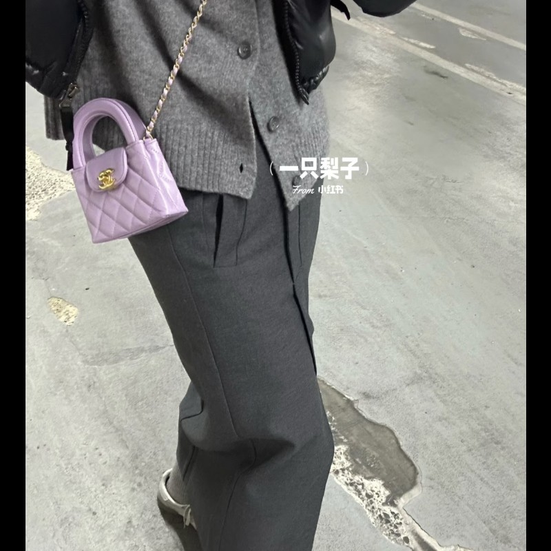 Chanel 香奈兒 24P 迷你 星黛露紫 香芋紫 mini Kelly 手提包 肩背包 斜背包-2