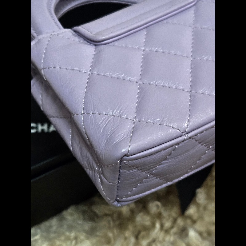 Chanel 香奈兒 24P 迷你 星黛露紫 香芋紫 mini Kelly 手提包 肩背包 斜背包-17