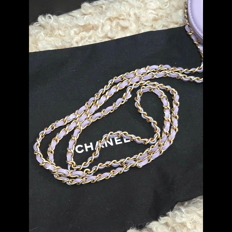 Chanel 香奈兒 24P 迷你 星黛露紫 香芋紫 mini Kelly 手提包 肩背包 斜背包-22