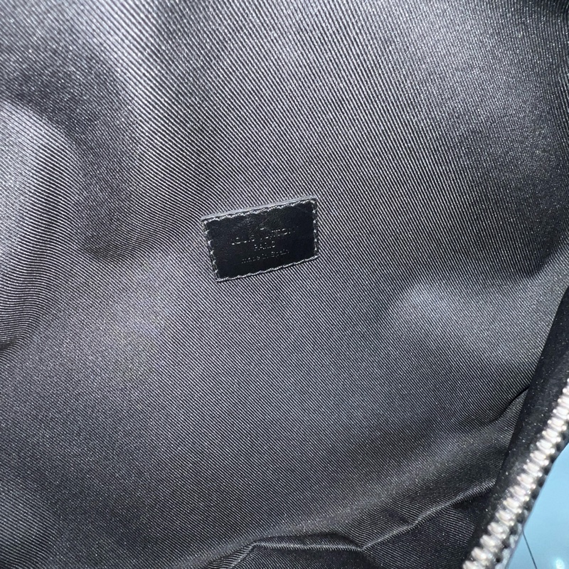 Lv 黑色老花腰包-6