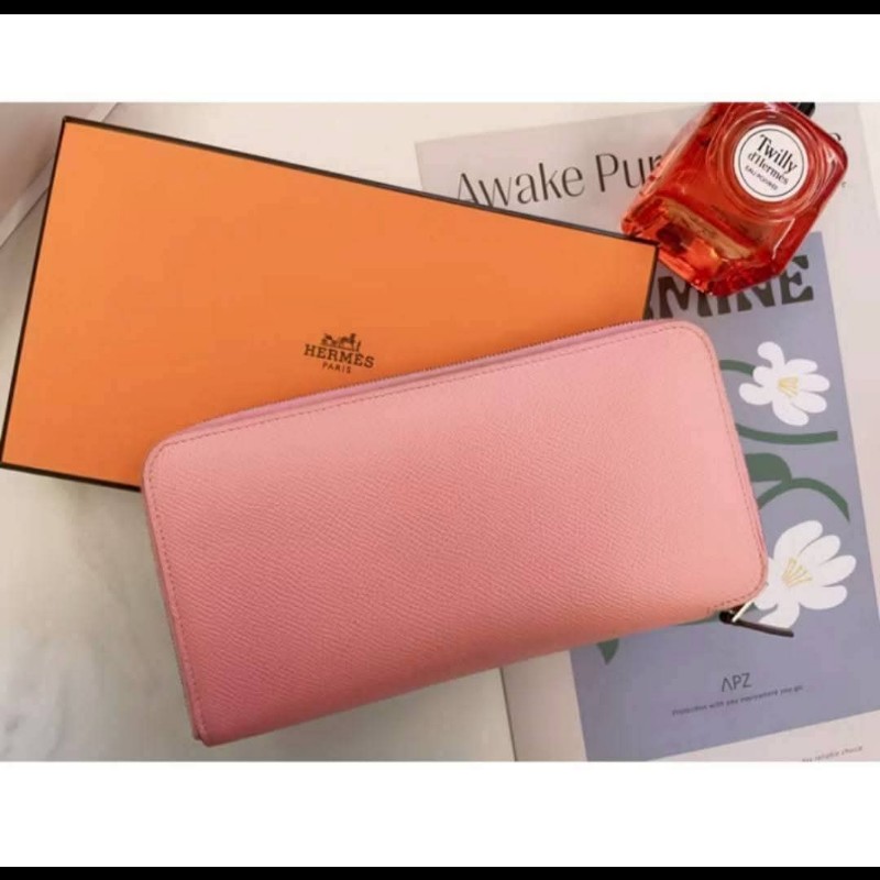 Herme's Silk'ln 絲巾長夾-1