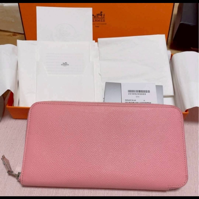 Herme's Silk'ln 絲巾長夾-2