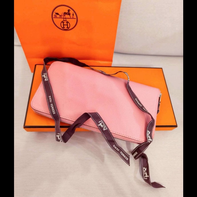 Herme's Silk'ln 絲巾長夾-5