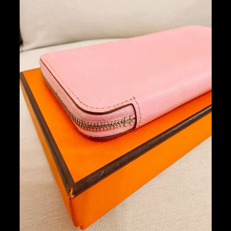 Herme's Silk'ln 絲巾長夾-12