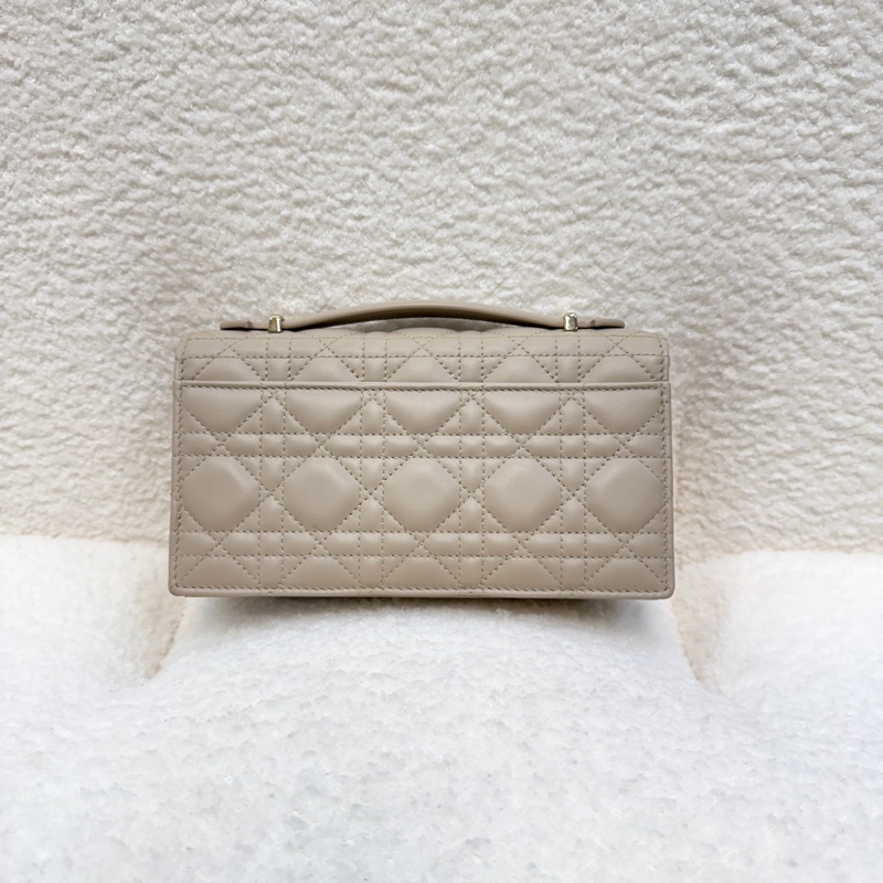 迪奧My Dior鏈包 Dior 淡米色羊皮🤍迷你鏈包 斜背包 S0980ONMJ-13