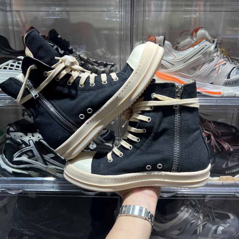 Rick Owen's 帆布高筒Eu39-2