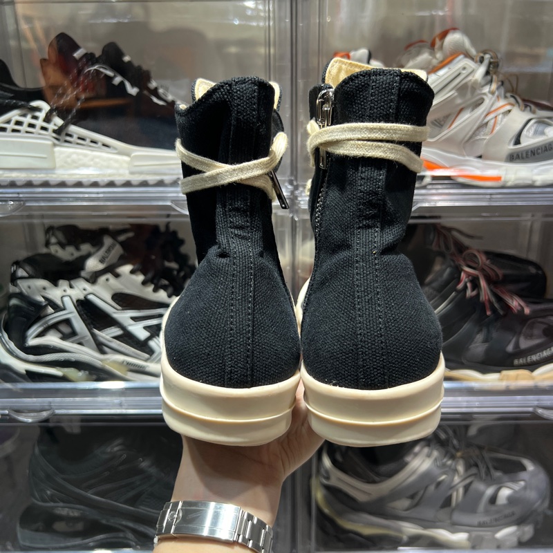 Rick Owen's 帆布高筒Eu39-4