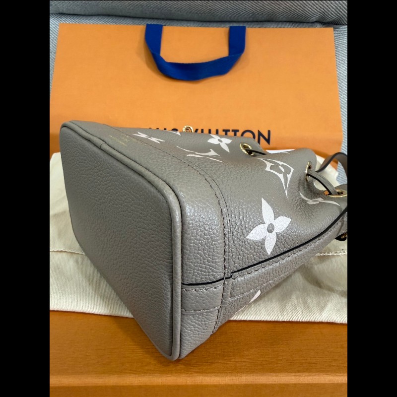 Lv Nano noe 大象灰 水桶包斜背包手提包 M46291 芯片款-7