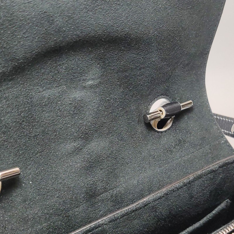 Louis Vuitton (LV) Chain It牛皮拼色老花鏈節裝飾斜挎包肩包晶片款-10