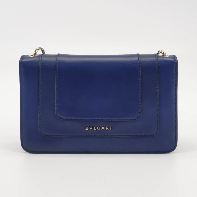 Bvlgari Serpenti Forever蛇頭包小號牛皮純色蛇頭斜背包單肩包-4