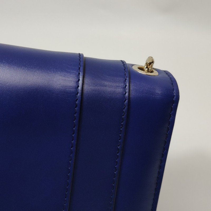 Bvlgari Serpenti Forever蛇頭包小號牛皮純色蛇頭斜背包單肩包-14