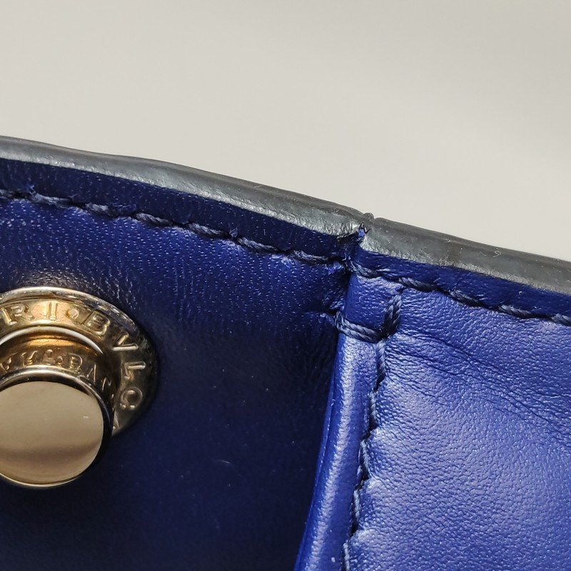 Bvlgari Serpenti Forever蛇頭包小號牛皮純色蛇頭斜背包單肩包-15