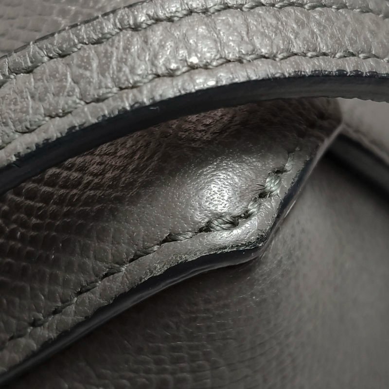 Celine Belt鯰魚包Pico牛皮純色字母logo紐結飾帶斜挎包單肩包-14