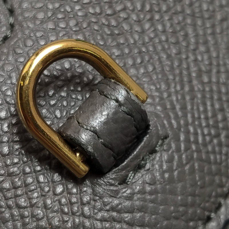 Celine Belt鯰魚包Pico牛皮純色字母logo紐結飾帶斜挎包單肩包-15