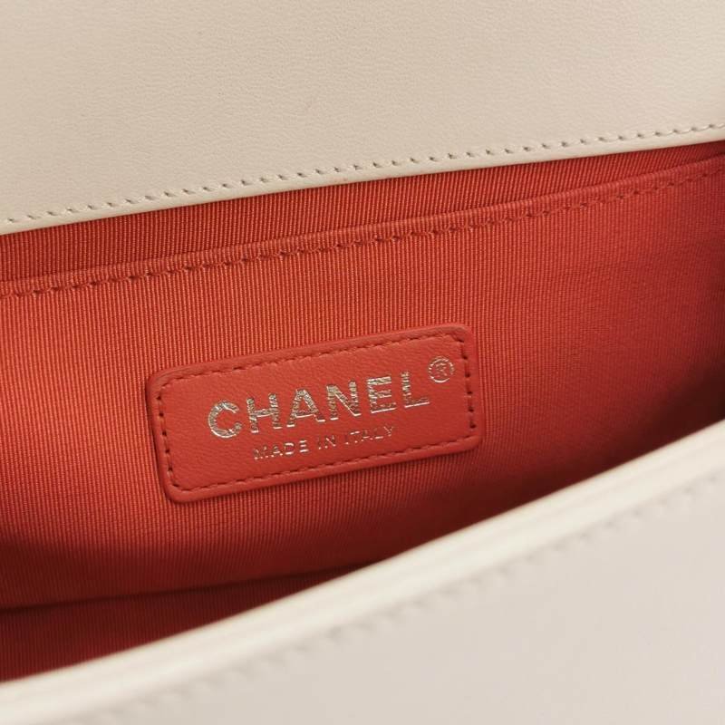 Chanel Leboy 季節限定款小號羊皮方形雙C鎖扣單肩包-7