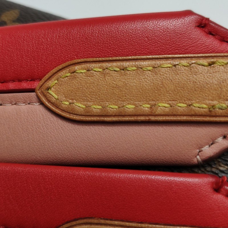 Louis Vuitton (LV) ClunyBB植鞣革Monogram印花翻蓋斜背包肩肩包晶片款-17