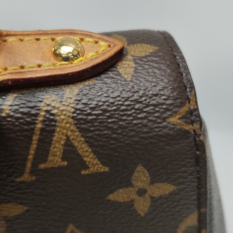 Louis Vuitton (LV) ClunyBB植鞣革Monogram印花翻蓋斜背包肩肩包晶片款-22