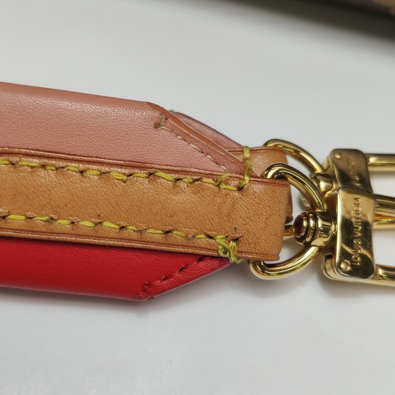 Louis Vuitton (LV) ClunyBB植鞣革Monogram印花翻蓋斜背包肩肩包晶片款-23