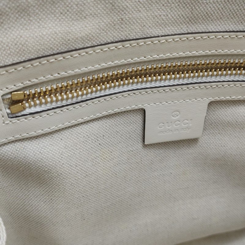 Gucci 1955小號牛皮純色馬銜扣單肩包-9