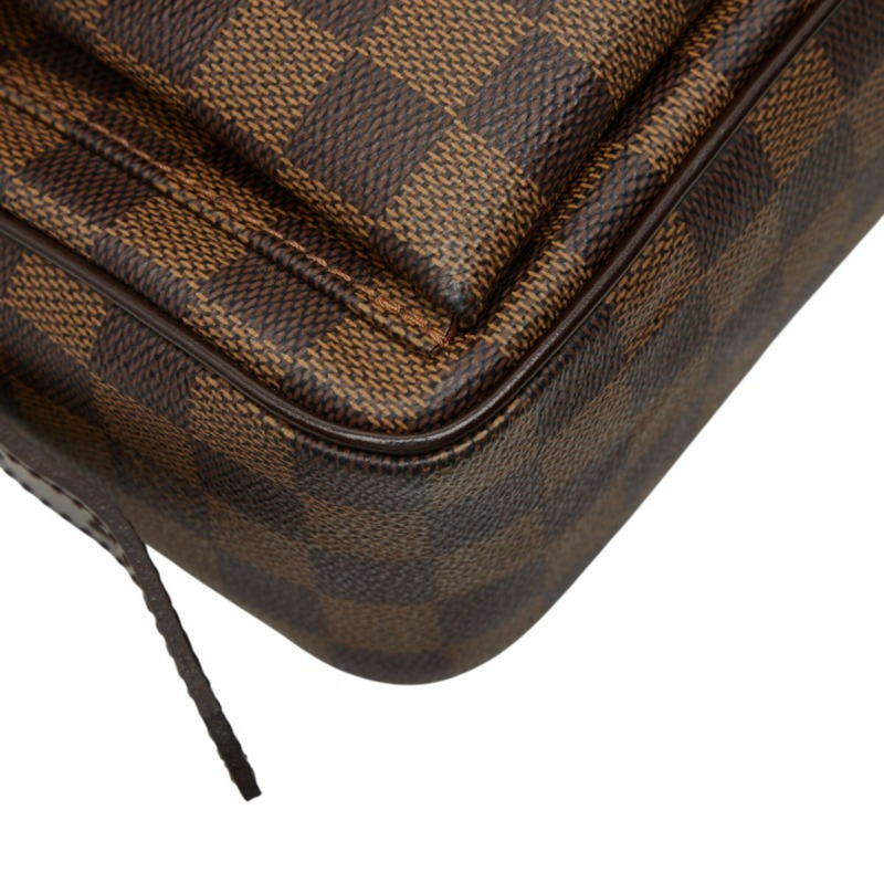 路易威登 Damier Ravello PM 女士單背包 N60007 棕色皮革 LOUIS VUITTON-4