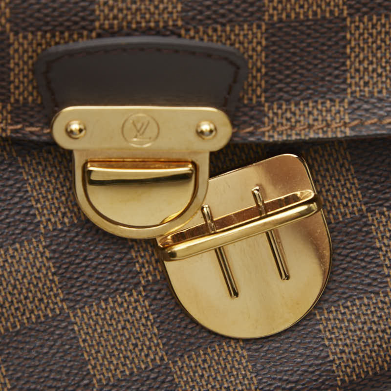 路易威登 Damier Ravello PM 女士單背包 N60007 棕色皮革 LOUIS VUITTON-10