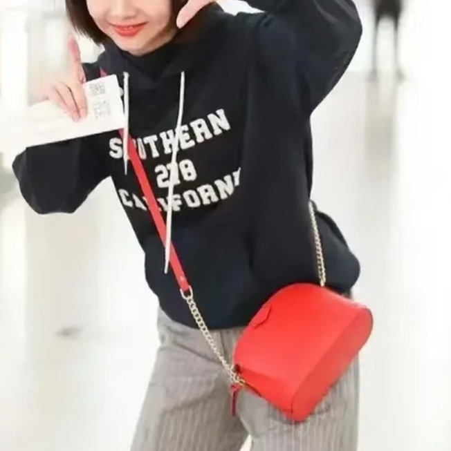 Lv 紅色epi 水波紋艾瑪包 mini 20公分-6