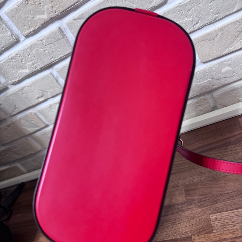 Lv 紅色epi 水波紋艾瑪包 mini 20公分-14