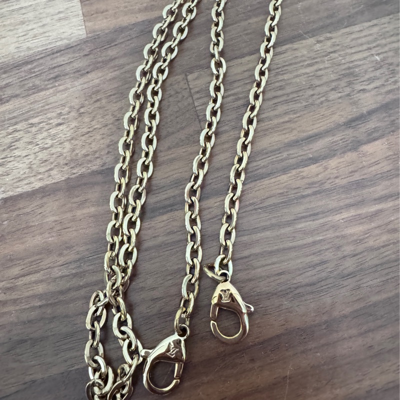 Lv 白棋盤格 三合一信封包-34