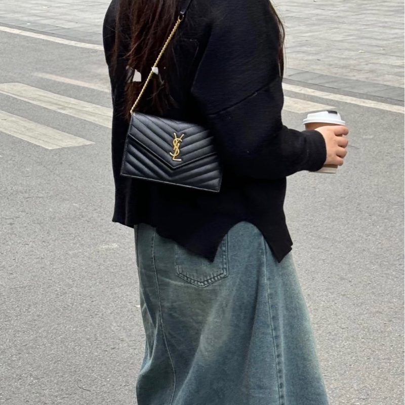 Ysl  黑金魚子醬 小號woc-1