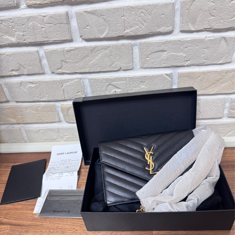 Ysl  黑金魚子醬 小號woc-4