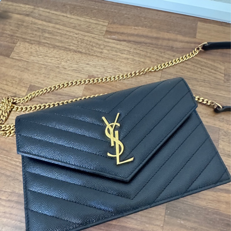 Ysl  黑金魚子醬 小號woc-6