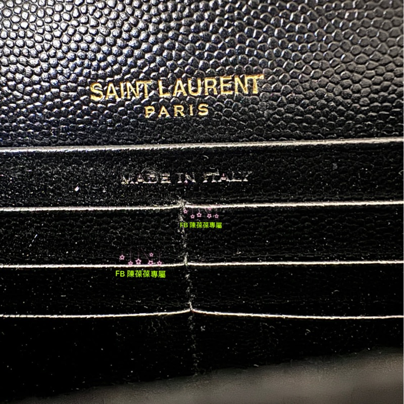 Ysl  黑金魚子醬 小號woc-29