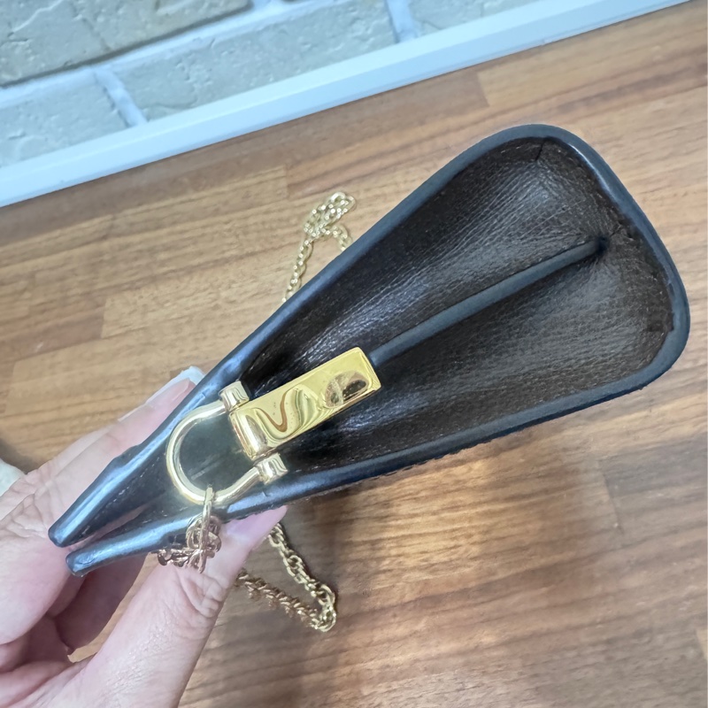 gucci 老花 小號夾夾包 20公分-14