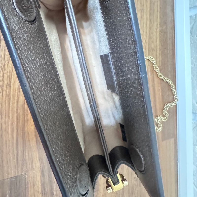 gucci 老花 小號夾夾包 20公分-17