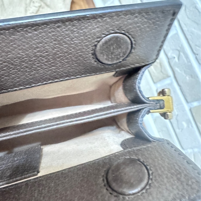 gucci 老花 小號夾夾包 20公分-19