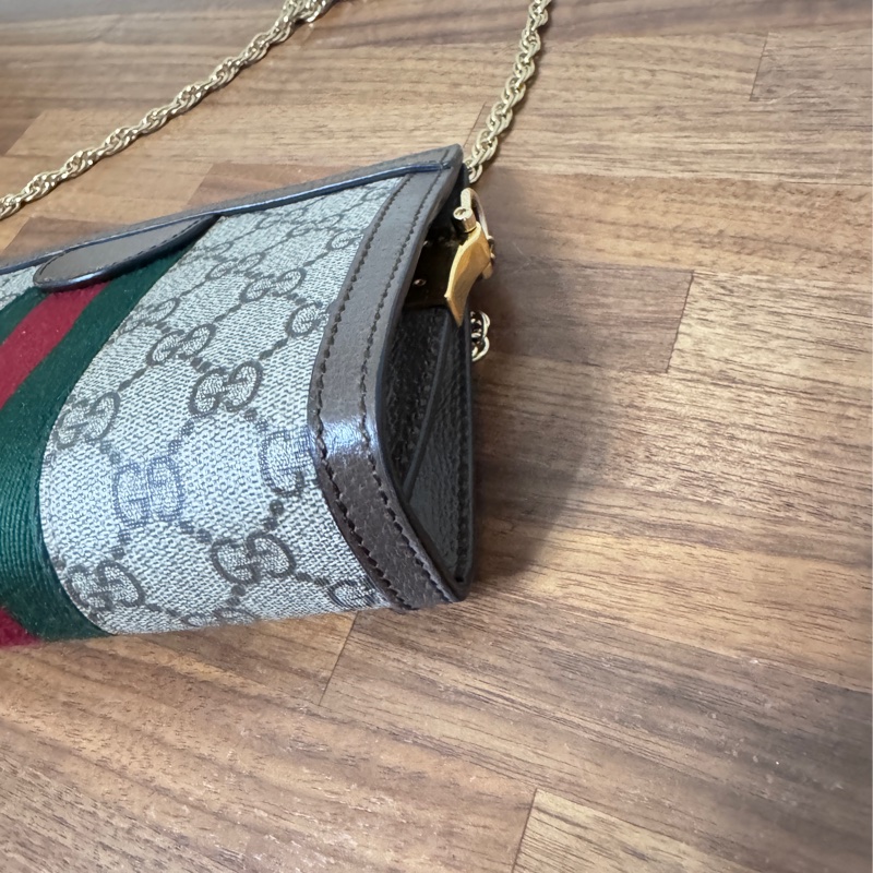 gucci 老花 小號夾夾包 20公分-28