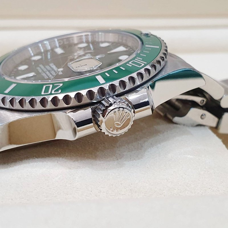 【大眾名錶】ROLEX 勞力士116610LV Submariner潛航者 2019/07 絕版停產 經典收藏 綠色面盤 綠水鬼 錶徑40mm 自動上鍊 大眾名錶B1281-6