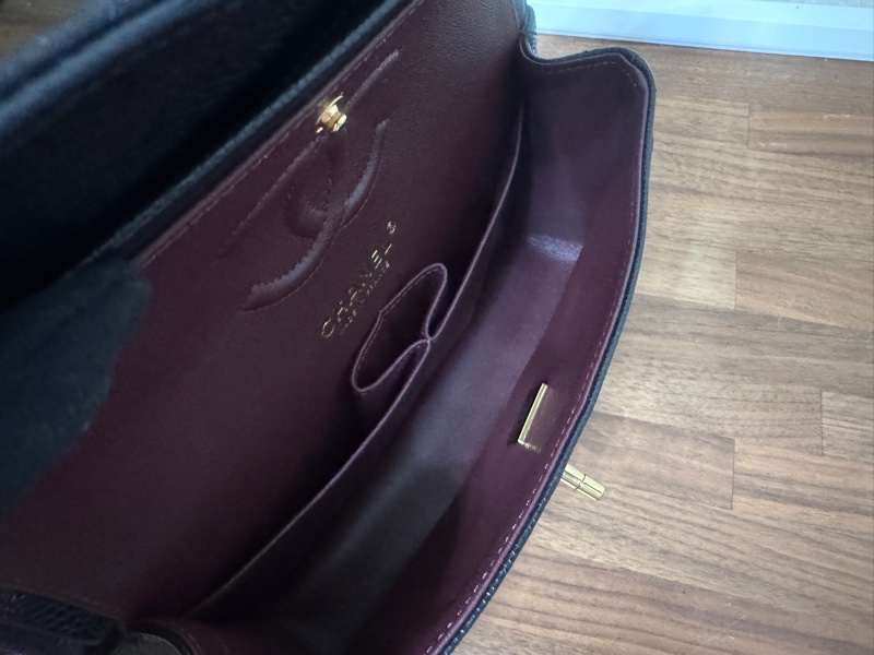 Chanel 黑金荔枝皮 cf23  2024年7月才購入-20