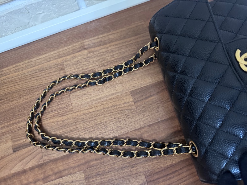 Chanel 黑金荔枝皮 cf23  2024年7月才購入-21