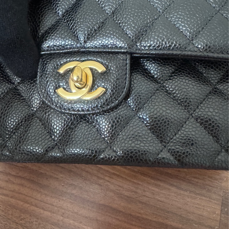 Chanel 黑金荔枝皮 cf23  2024年7月才購入-26