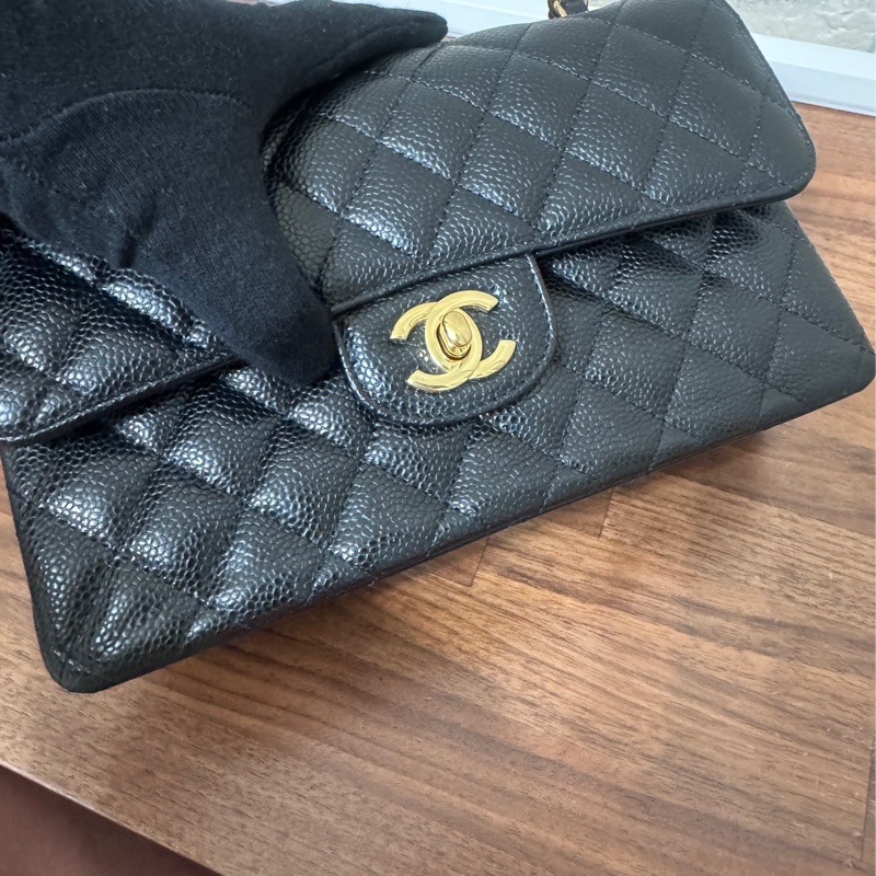 Chanel 黑金荔枝皮 cf23  2024年7月才購入-27