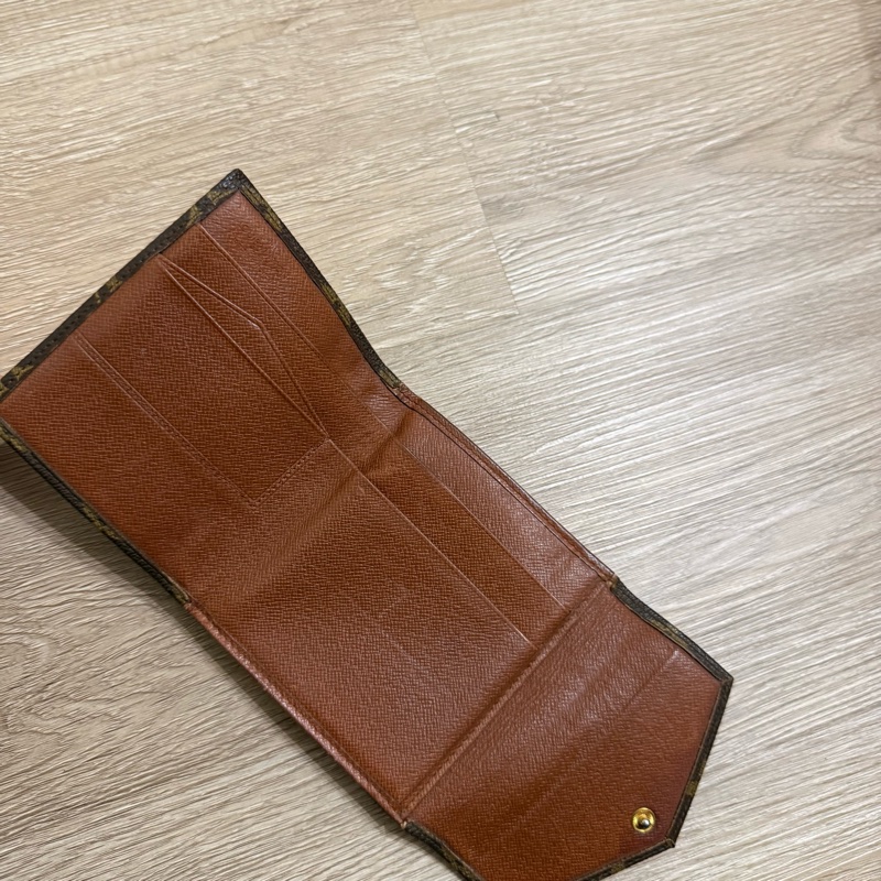 瑞奇二手精品 Louis Vuitton 老花 信封短夾 美品-3
